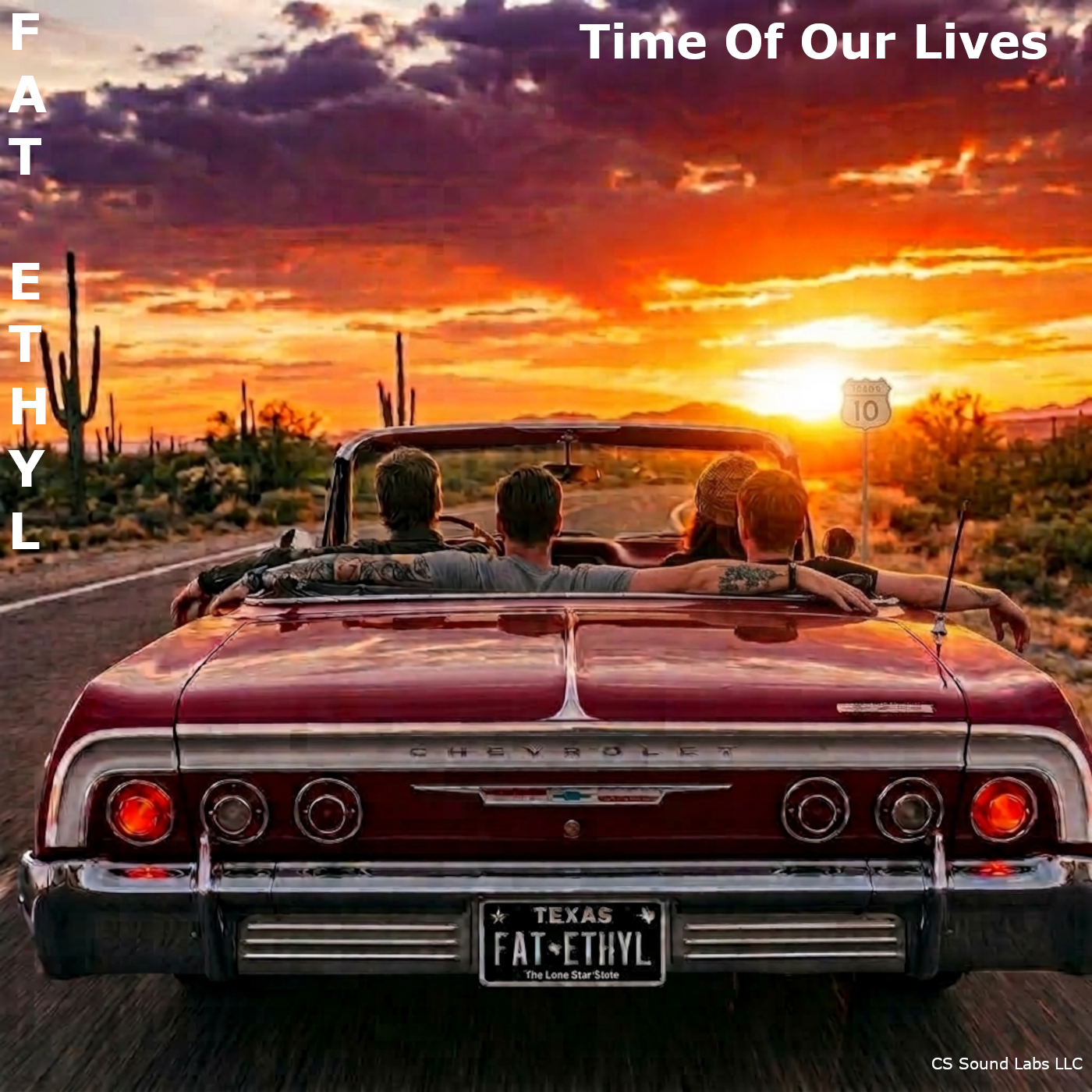 Time Of Our Lives by FAT ETHYL album cover